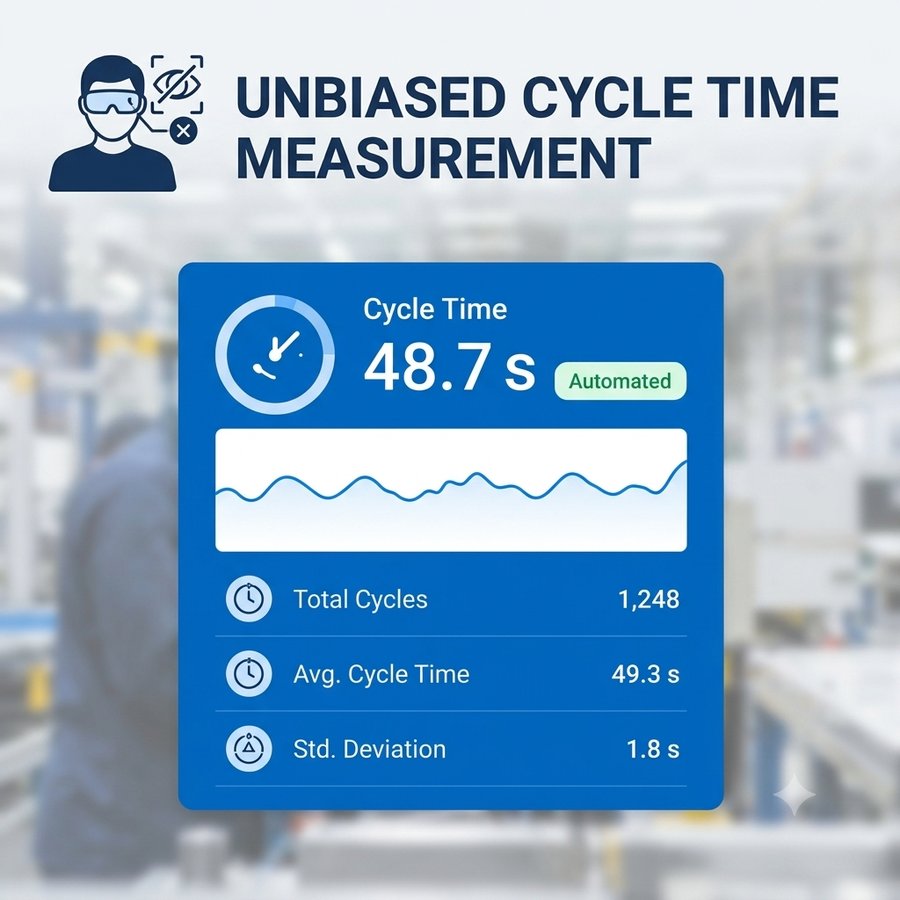 Unbiased automated cycle time measurement dashboard